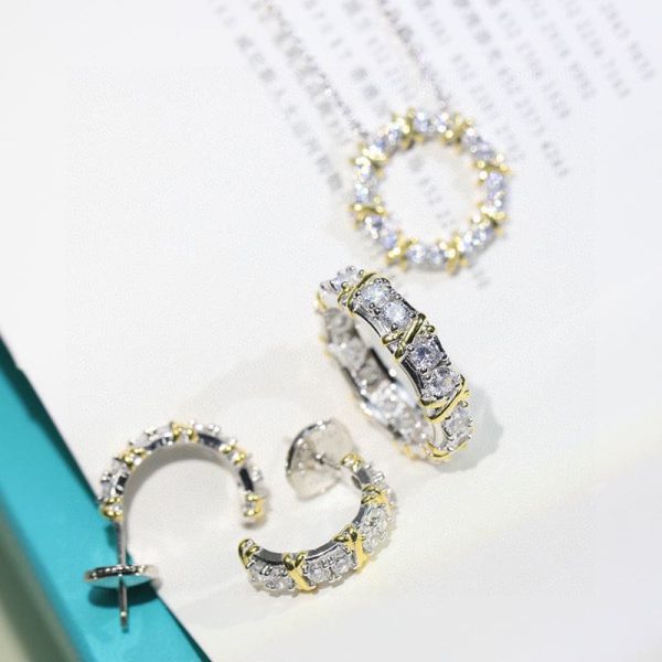 18K T Schlumberger Eighteen Stone Ring - 图片 8