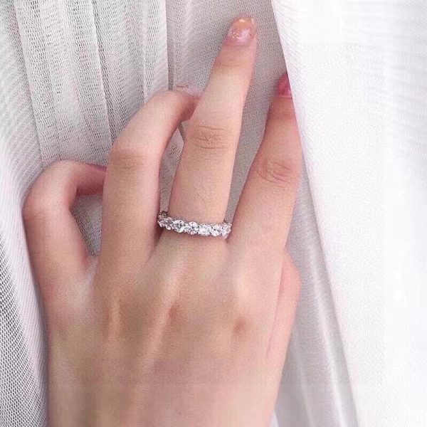 18K T Soleste Full Eternity Ring - 图片 8