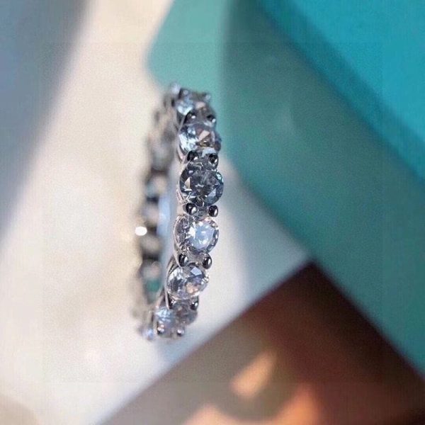 18K T Soleste Full Eternity Ring - 图片 6