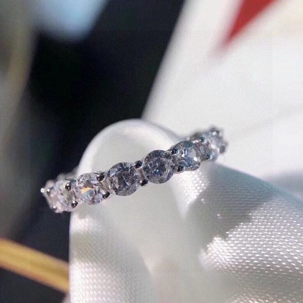 18K T Soleste Full Eternity Ring - 图片 5
