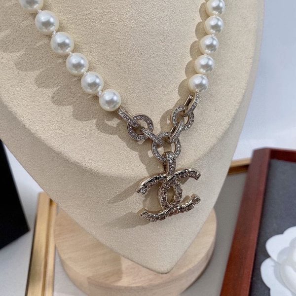 18K CC Pearl Necklace - 图片 6
