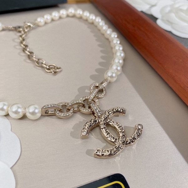18K CC Pearl Necklace - 图片 3