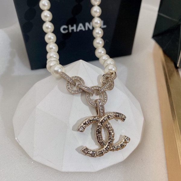 18K CC Pearl Necklace - 图片 9