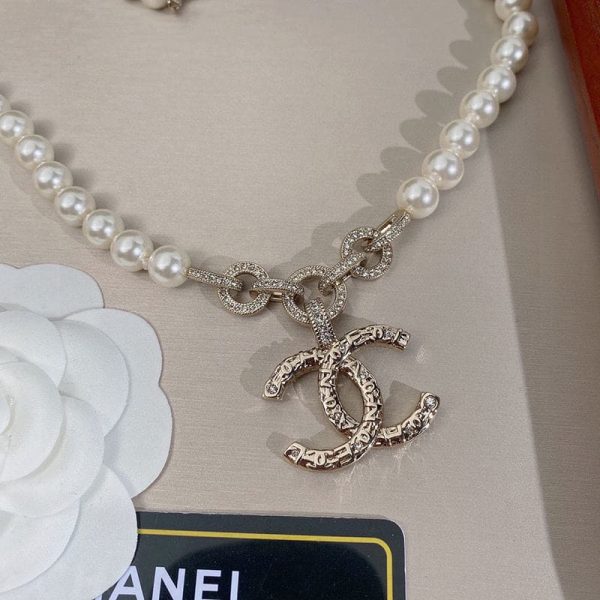18K CC Pearl Necklace - 图片 4