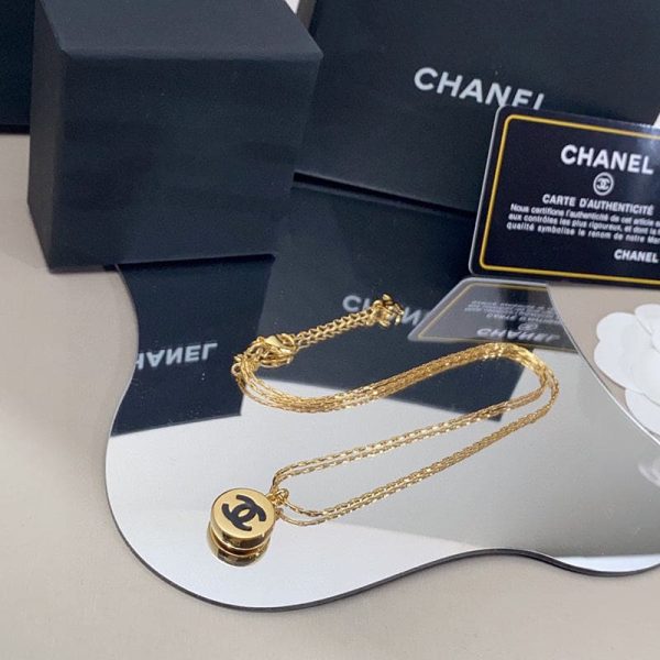 18K CC Pendant Necklace - 图片 8