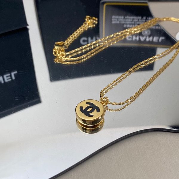 18K CC Pendant Necklace - 图片 4