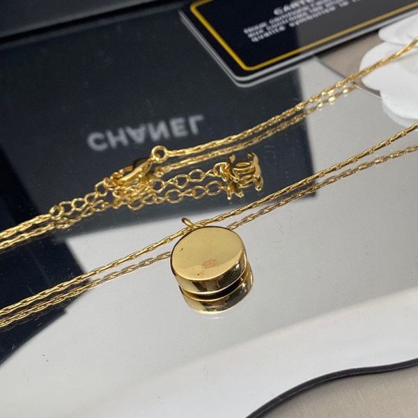 18K CC Pendant Necklace - 图片 6