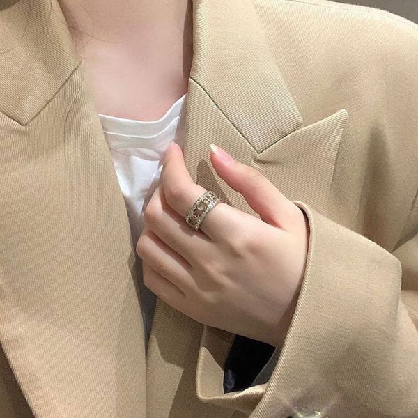 18K CC Diamond Ring - 图片 3