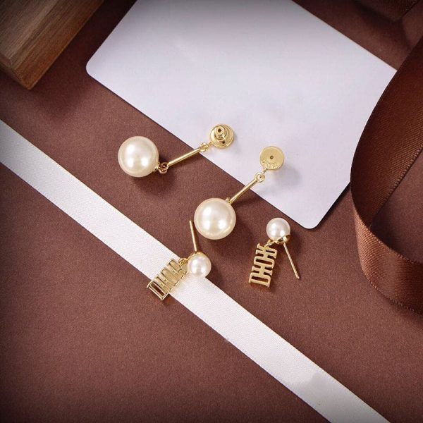 18K CD Tribales Clip Earrings - 图片 5