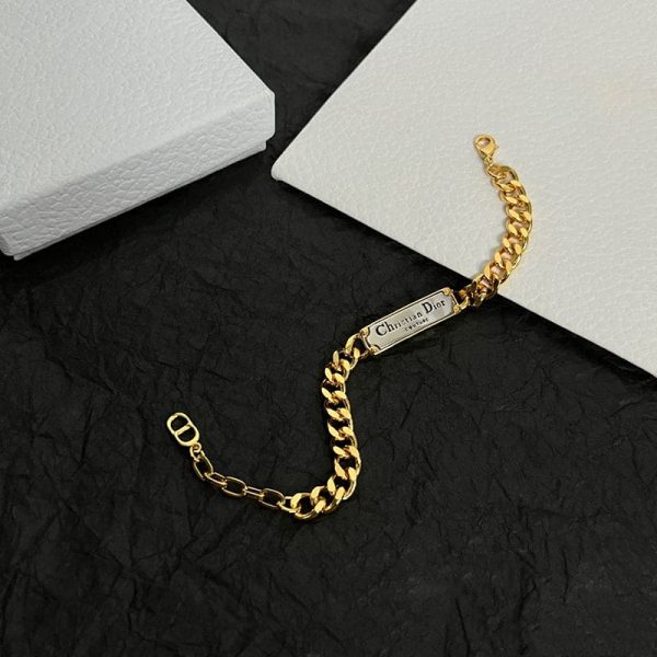 18K CD Couture Link Chain Bracelet - 图片 7