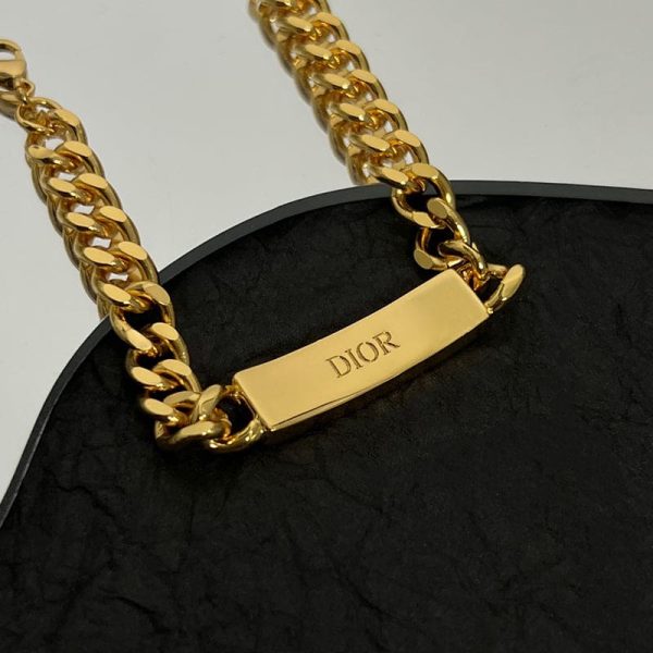 18K CD Couture Link Chain Bracelet - 图片 3