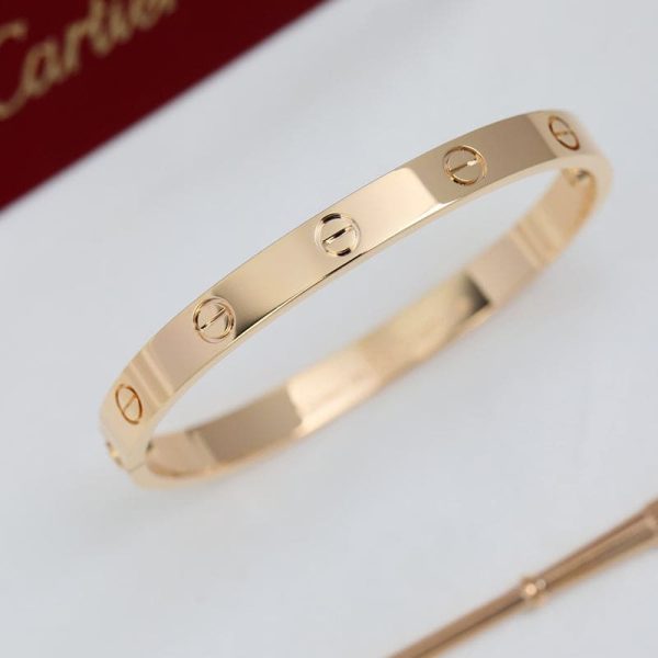 18K Rose Gold Love Bracelet - 图片 2