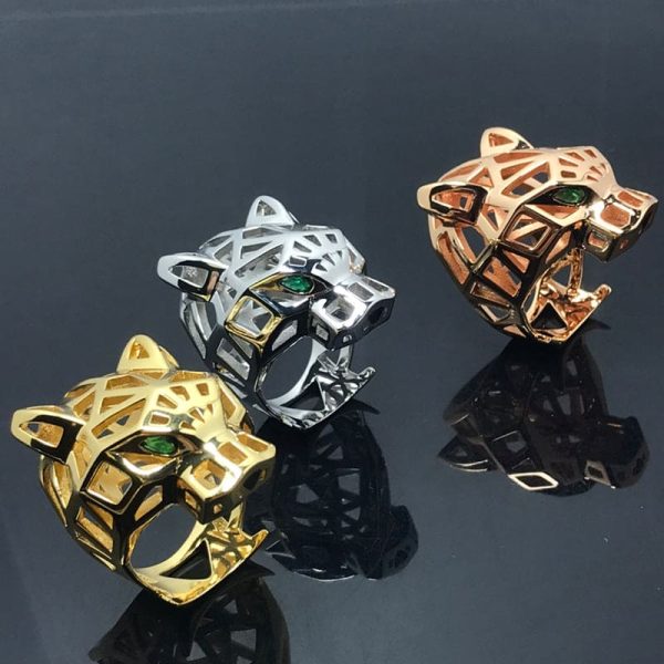 18K Panthère De Ring - 图片 3