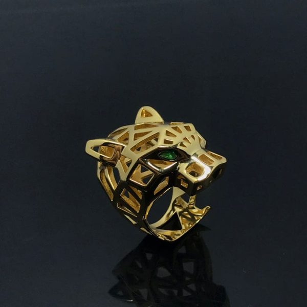 18K Panthère De Ring - 图片 2