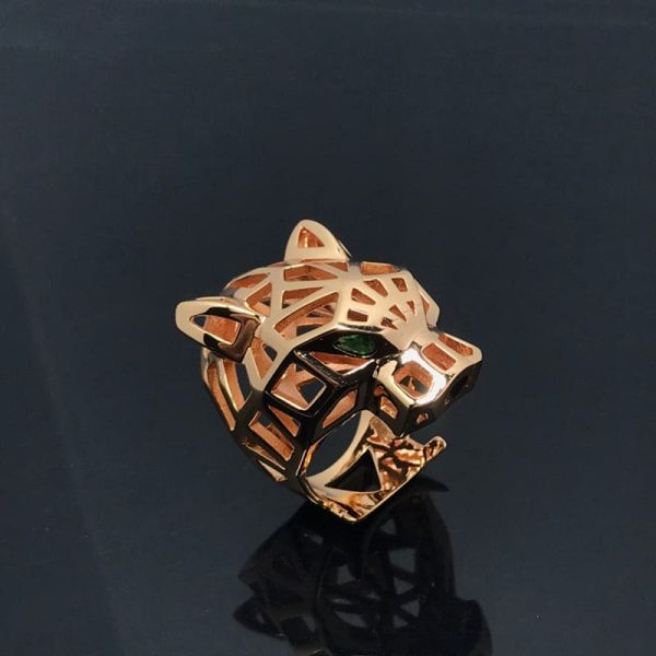 18K Panthère De Ring - 图片 5
