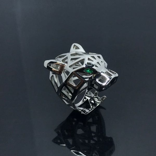 18K Panthère De Ring - 图片 2
