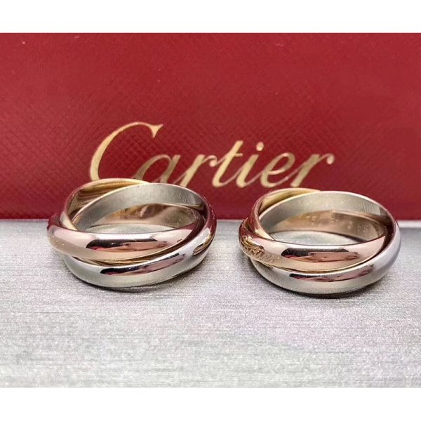 18K Trinity Ring - 图片 3