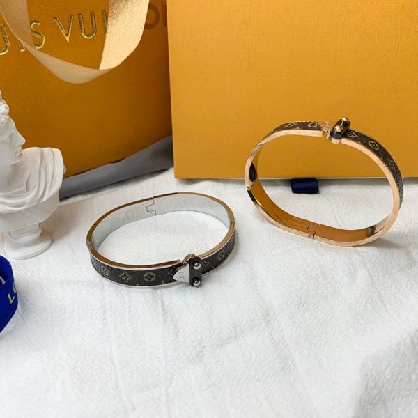 18K Louis Vintage Leather Bracelet - 图片 4