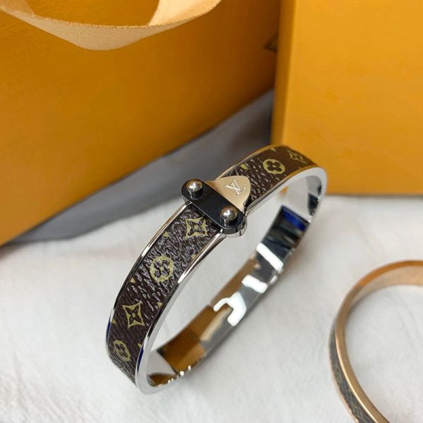18K Louis Vintage Leather Bracelet - 图片 3