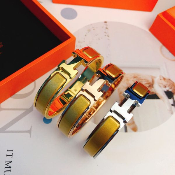 18K Clic H Yellow Bracelet - 图片 8
