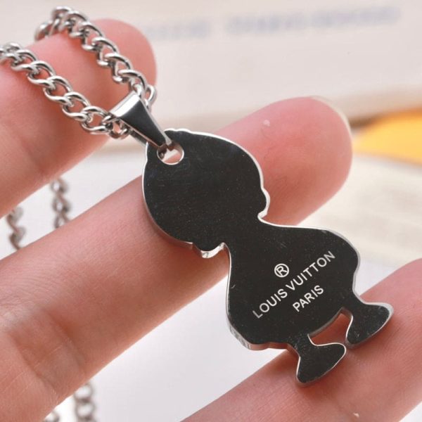 Louis x Nigo Duck Pendant Necklace - 图片 6
