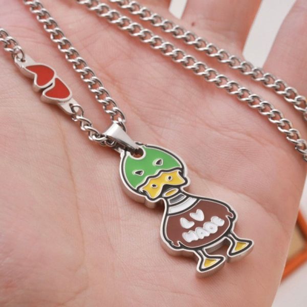 Louis x Nigo Duck Pendant Necklace - 图片 4