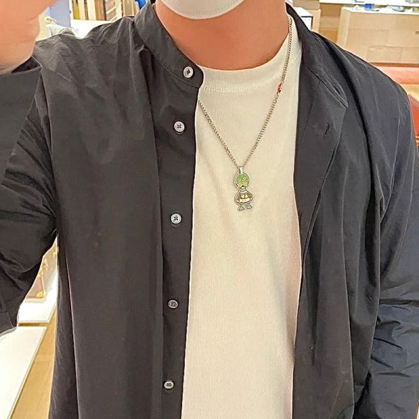 Louis x Nigo Duck Pendant Necklace - 图片 3