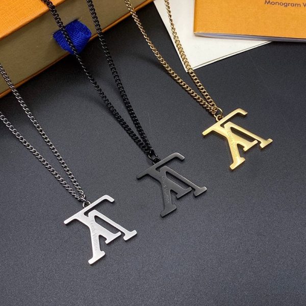 18K Louis Upside Down Necklace - 图片 4
