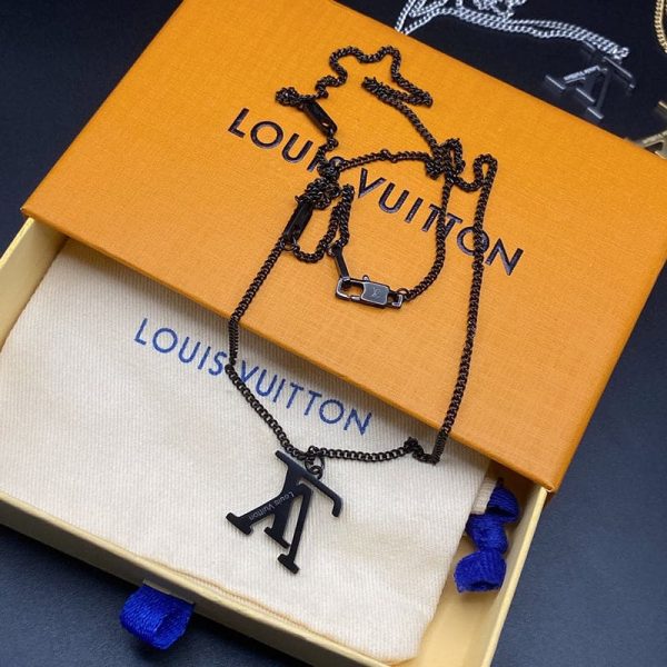 18K Louis Upside Down Necklace - 图片 5