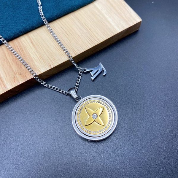 18K Louis Catch Pendant Necklace - 图片 2