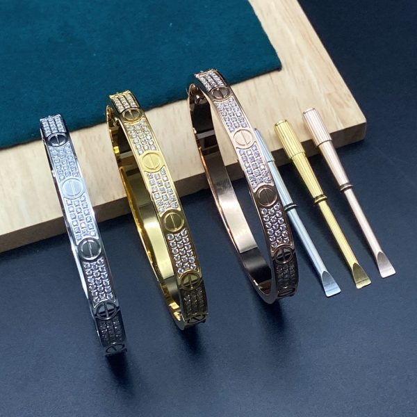 18K Love Diamonds Bracelet - 图片 16