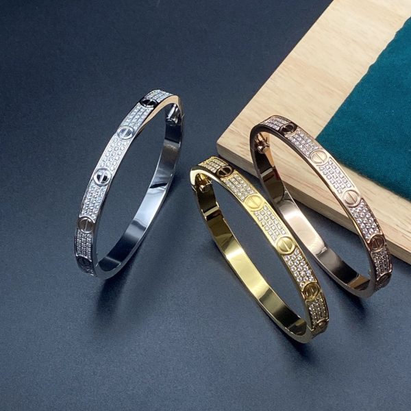 18K Love Diamonds Bracelet - 图片 14