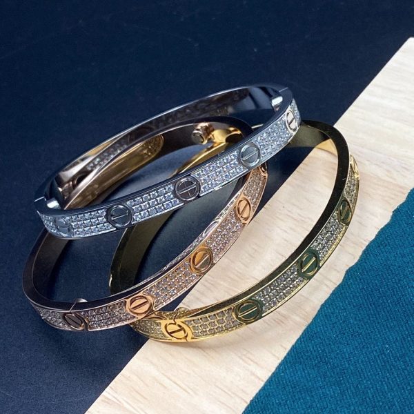 18K Love Diamonds Bracelet - 图片 7