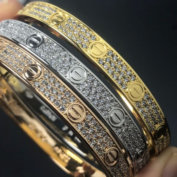 18K Love Diamonds Bracelet - 图片 10