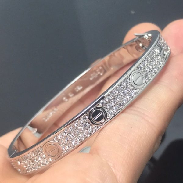 18K Love Diamonds Bracelet - 图片 2