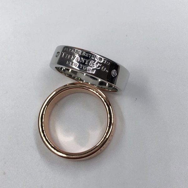 18K T Narrow Ring - 图片 7