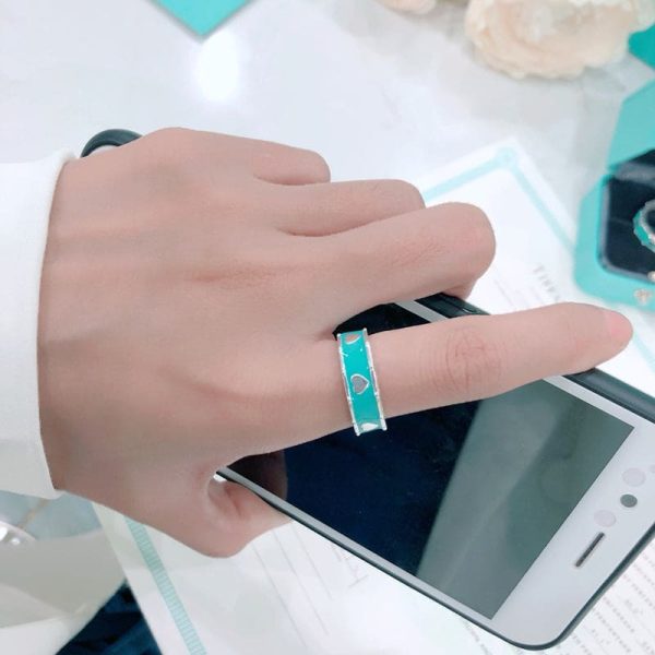 18K T Love Heart Ring - 图片 5
