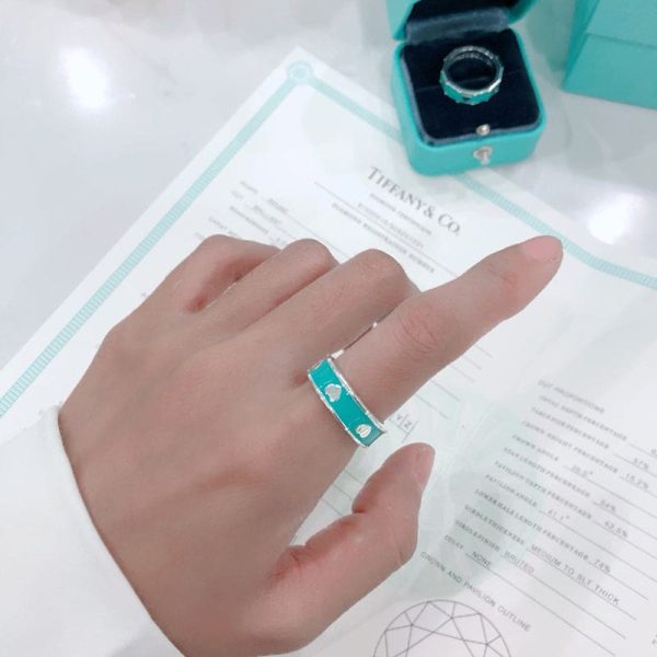 18K T Love Heart Ring - 图片 3