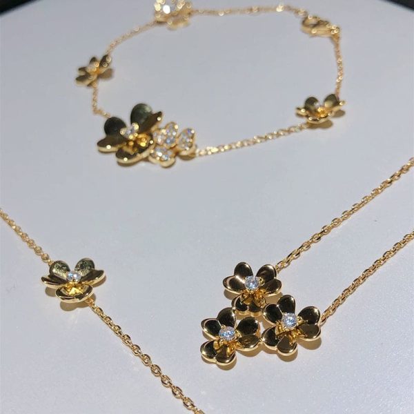 18K Frivole Diamonds Clover Bracelet - 图片 7