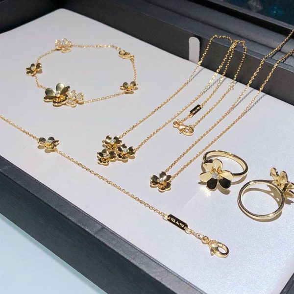 18K Frivole Diamonds Clover Bracelet - 图片 11