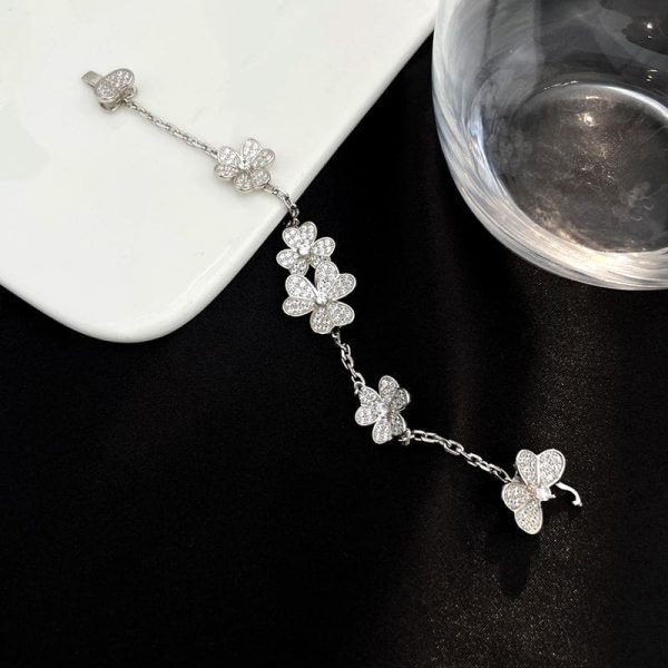 18K Frivole Diamonds Clover Bracelet - 图片 7