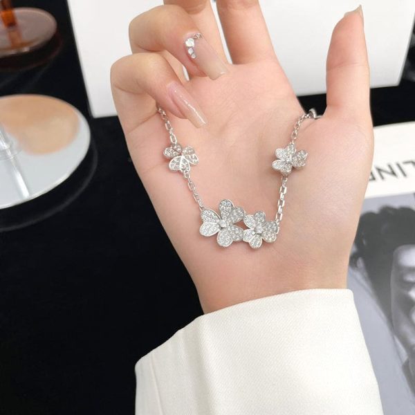 18K Frivole Diamonds Clover Bracelet - 图片 6