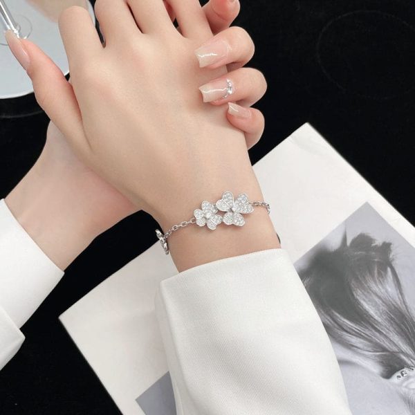 18K Frivole Diamonds Clover Bracelet - 图片 5
