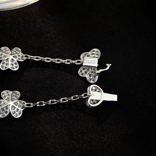 18K Frivole Diamonds Clover Bracelet - 图片 8