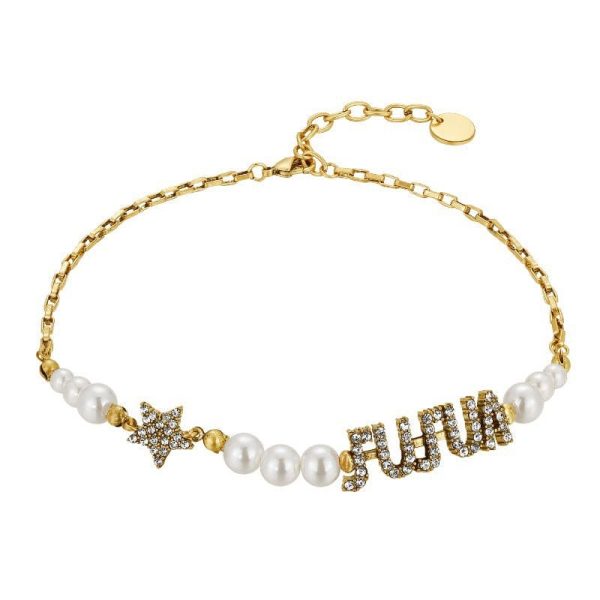 18K CD Pearl & Crystal J'Adior Choker Necklace - 图片 3