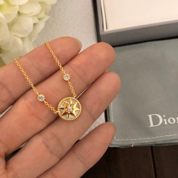 18K CD Rose Des Vents Vintage Necklace - 图片 4