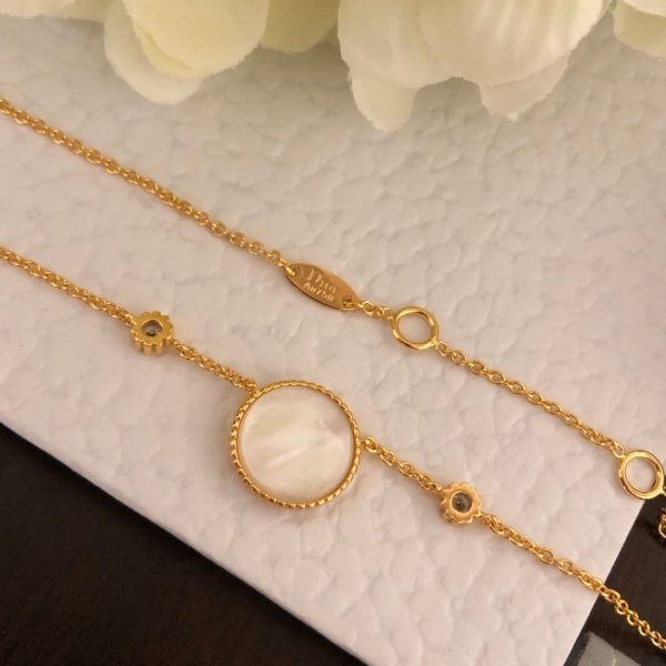 18K CD Rose Des Vents Vintage Necklace - 图片 6