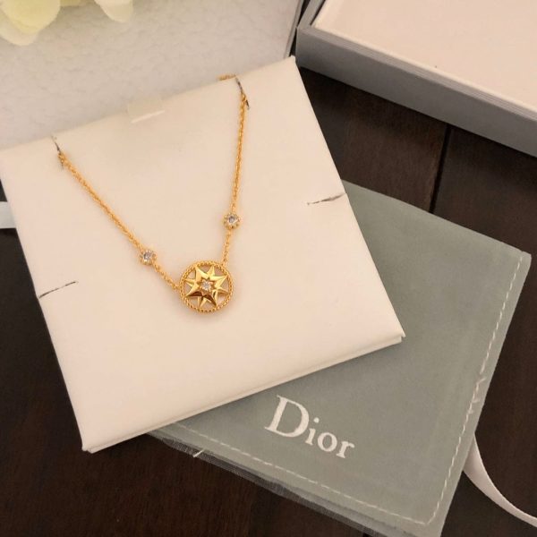 18K CD Rose Des Vents Vintage Necklace - 图片 8