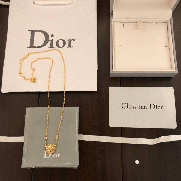 18K CD Rose Des Vents Vintage Necklace - 图片 5