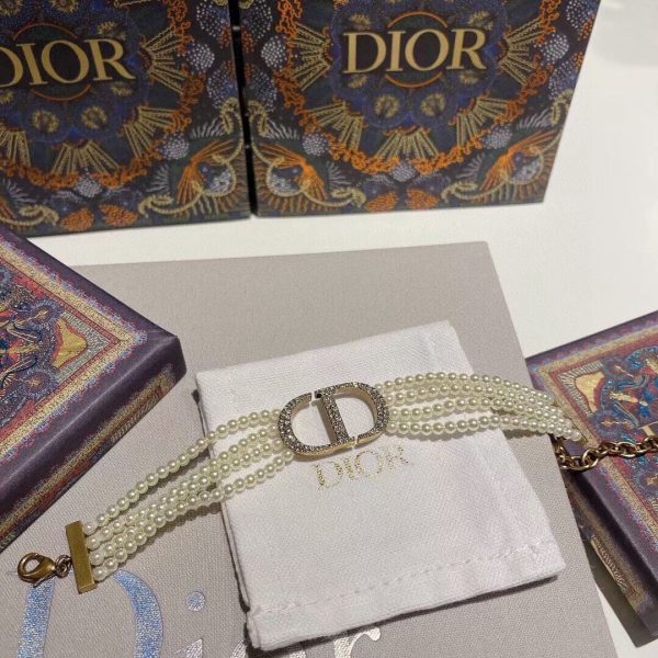 18K CD 30 Montaigne Pearl Bracelet - 图片 3
